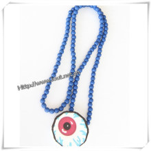 Yiwu Jewelry Factory Wholesale Necklace Wood Pendant (IO-wn007)